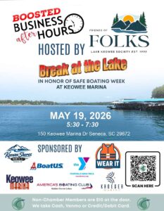 Break at the Lake Event Flyer