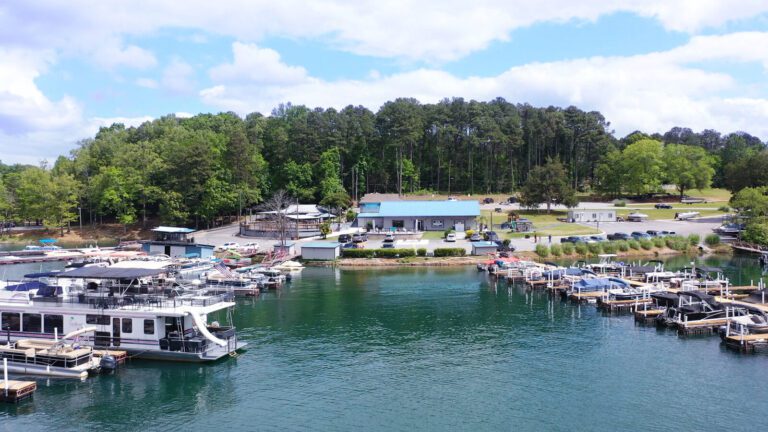 Marina waterfront