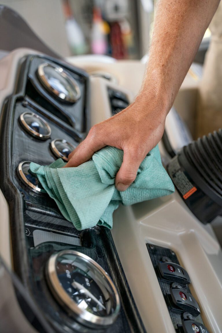 Wiping the dashboard