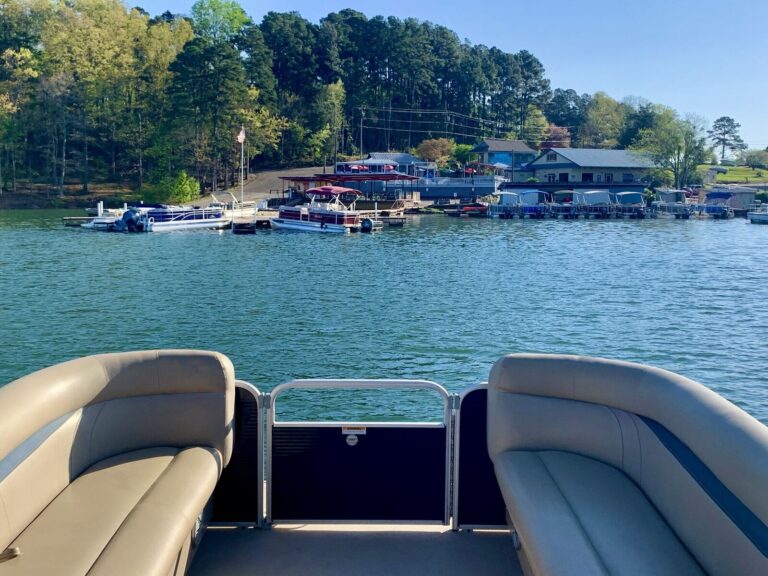 View from the bow